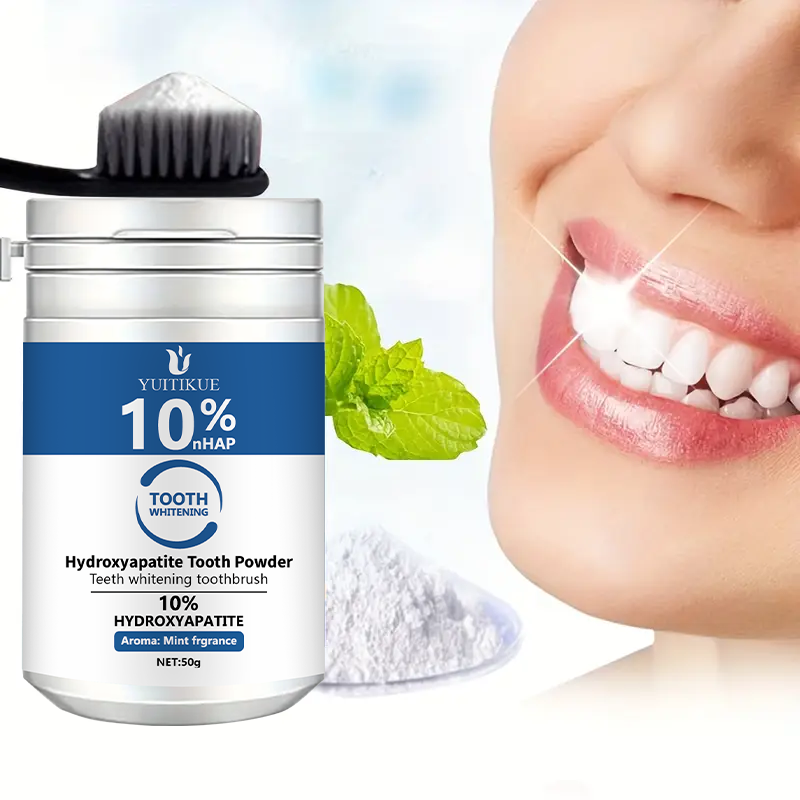 YUTIKUE 10% nHAP Tooth Powder  - Teeth Whitening Bleach 评论和价格