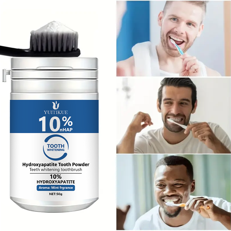 YUTIKUE 10% nHAP Tooth Powder  - Teeth Whitening Bleach 评论和价格