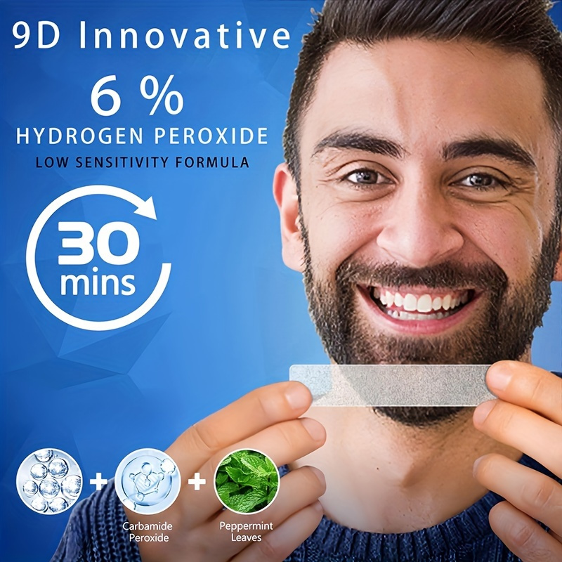 21 Pairs of 9D Aurany White Te - Teeth Whitening Hydrogen Peroxide 评论和价格