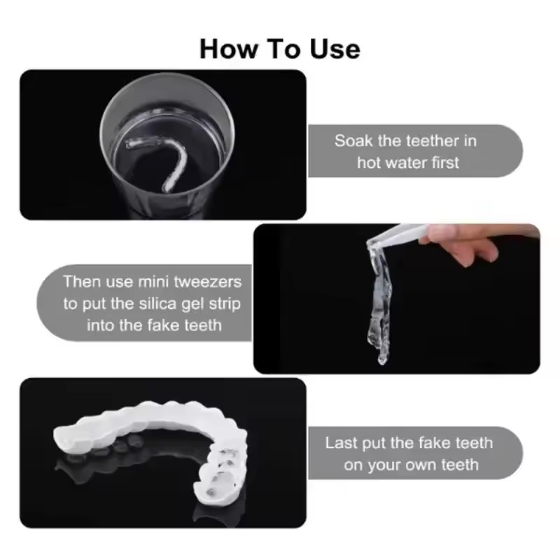 Teeth Veneers Whitening Dentur - Teeth Whitening Veneers 评论和价格