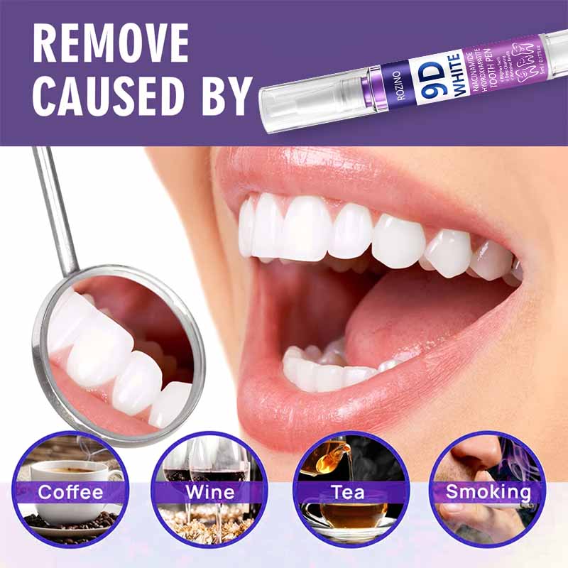 ROZINO 9D Whitening Tooth Pen  - Teeth Whitening Pen 评论和价格