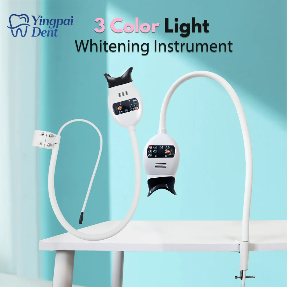 Adjustable 3 Colors LED Teeth  - Teeth Whitening Bleach 评论和价格