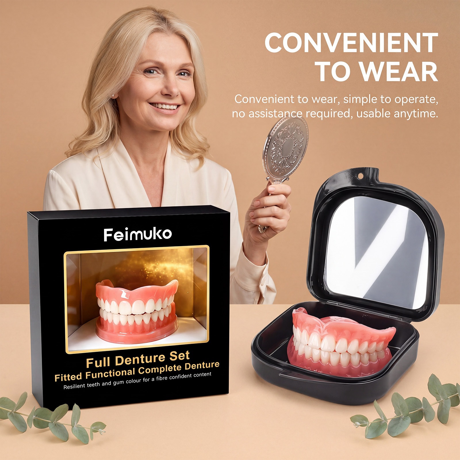 Comfort Cover Dentures Resin S - Teeth Whitening Veneers 评论和价格