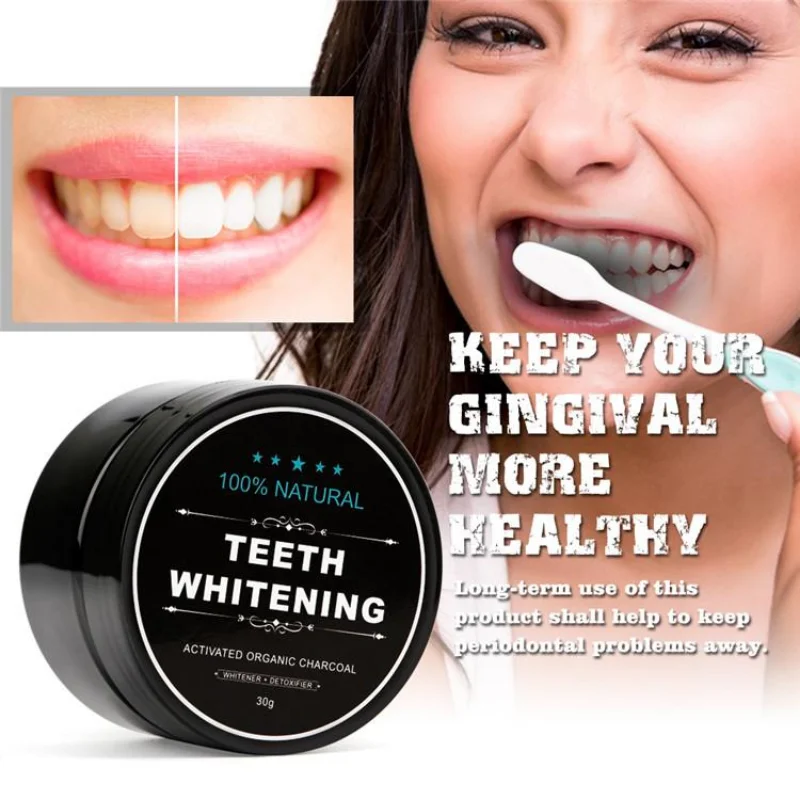 Food Grade Teeth Powder Charco - Whitening Powder Activated 评论和价格